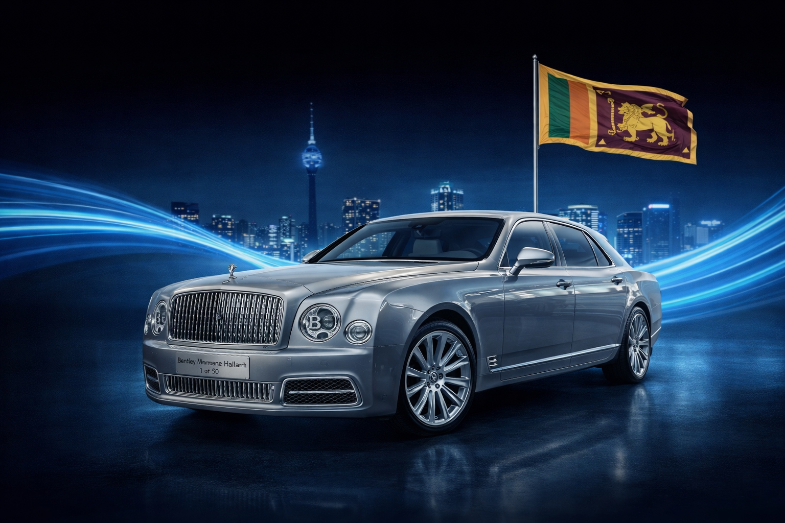 BRJW Enterprises Brings Bentley Mulsanne Hallmark (1 of 50) Limited Edition to Sri Lanka – A Historic First in Luxury Automotive Excellence